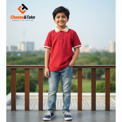 Kids-Boys Polo T-Shirt