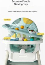 Model 8131 | All In 1 | Rocking Horse Baby Feeding Chair | Height Adjustable, Seat Reclyning System, Rocking Horse - Image 5